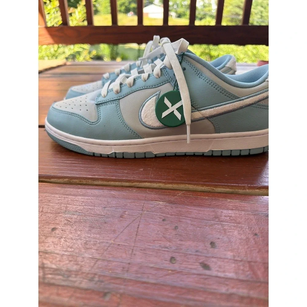 Nike Dunk Low Year of the Rabbit Light Blue Sail Chenille FD4203-161 Men Size 11